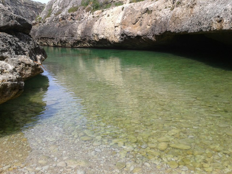 Illustration for article titled Secret Beaches of Gozo: Wied L-Għasri